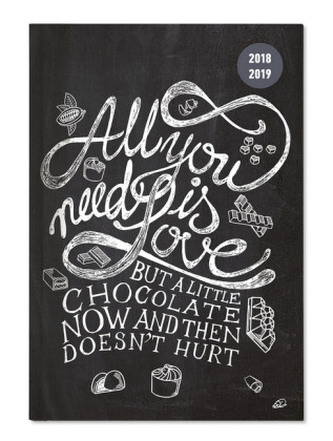 Collegetimer A6 Tag Chalkboard 2018/2019