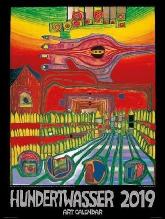 Großer Hundertwasser Art Calendar 2019