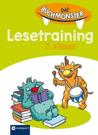 Die Buchmonster: Lesetraining 3. Klasse