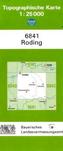 Topographische Karte Bayern Roding