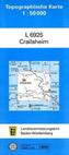 Topographische Karte Baden-Württemberg, Zivilmilitärische Ausgabe - Crailsheim