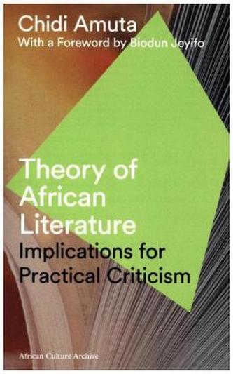 Theory of African Literature