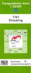 Topographische Karte Bayern Straubing