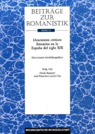 Doscientos criticos literarios en la España del siglo XIX