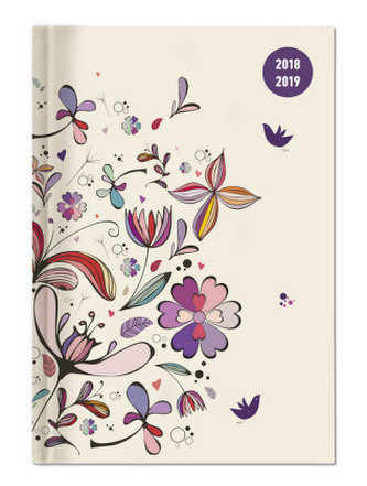 Collegetimer Flower Art 2018/2019