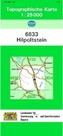 Topographische Karte Bayern Hilpoltstein