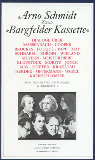 Werke, Bargfelder Ausgabe, Werkgr.2, 6 Bde.