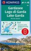 Kompass Karte Gardasee, Lago di Garda, Lake Garda, Monte Baldo