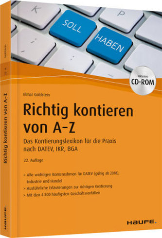 Richtig Kontieren von A-Z, m. CD-ROM