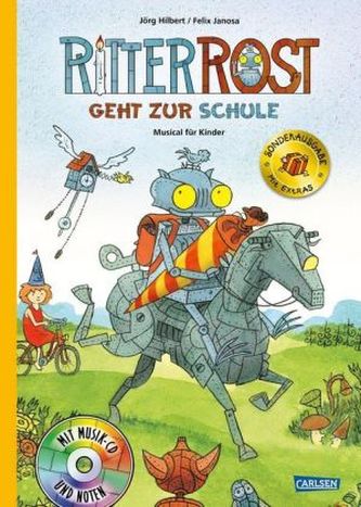 Ritter Rost geht zur Schule, m. Audio-CD