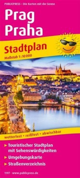 PUBLICPRESS Stadtplan Prag / Praha