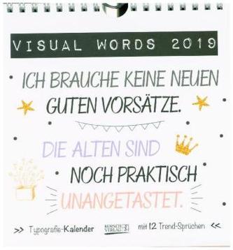 Visual Words Colour 2019