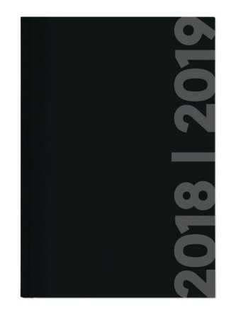 Collegetimer A5 Woche Black Label 2018/2019