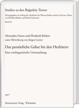 Das persönliche Gebet bei den Hethitern
