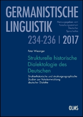 Strukturelle historische Dialektologie des Deutschen