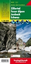 Freytag & Berndt Wander-, Rad- und Freizeitkarte Zillertal, Tuxer Alpen, Jenbach, Schwaz