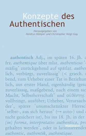 Konzepte des Authentischen