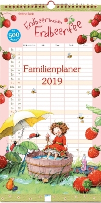 Erdbeerinchen Erdbeerfee. Familienplaner 2019