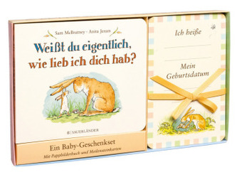 Weißt du eigentlich, wie lieb ich dich hab?, Baby-Geschenkset Weißt du eigentlich, wie lieb ich dich hab?, Baby-Geschenkset