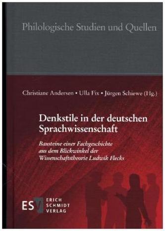Denkstile in der deutschen Sprachwissenschaft