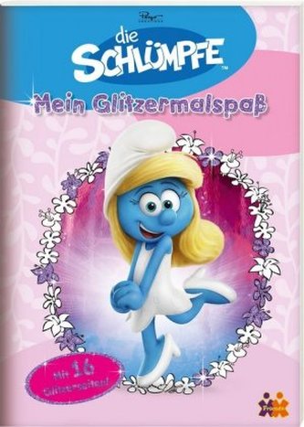 Die Schlümpfe - Mein Glitzermalspaß