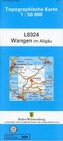 Topographische Karte Baden-Württemberg, Zivilmilitärische Ausgabe - Wangen im Allgäu