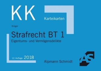 Strafrecht BT 1, Karteikarten