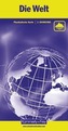 Kümmerly & Frey Karte Die Welt, Physikalische Karte, 1 : 30 Mio.. The World, Physical Map, 1 : 30 Mio.. Le Monde, Carte physique