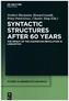 Syntactic Structures after 60 Years