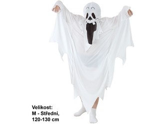 Kostým na karneval Duch, 120-130cm