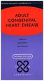 Adult Congenital Heart Disease