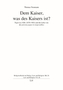 Dem Kaiser, was des Kaisers ist?
