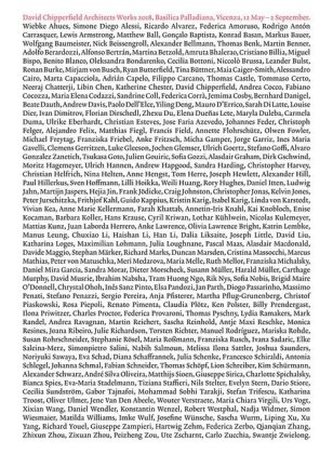 David Chipperfield Architects Works 2018