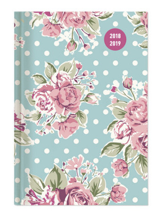 Collegetimer A5 Roses 2018/2019