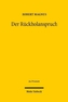 Der Rückholanspruch