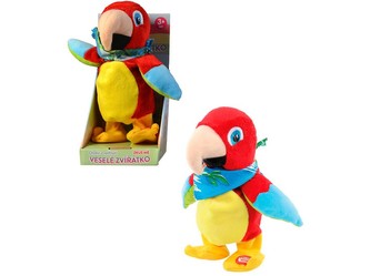 Papoušek opakující  a chodící