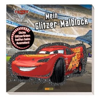 Disney Pixar Cars 3 Evolution: Mein Glitzer-Malblock