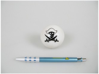 Míček s obrázkem piráta