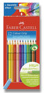 Faber - Castell Pastelky trojhranné Grip - rozmývateľné 12 ks