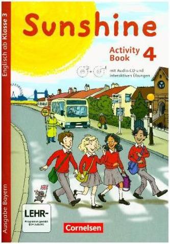 4. Jahrgangsstufe, Activity Book mit interaktiven Übungen, CD-ROM und Audio-CD