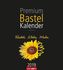 Premium Bastelkalender, schwarz 2019