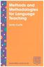 Methods and Methodologies for Language Teaching