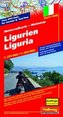 Hallwag Motorradkarte Ligurien MotoMap 1:275 000 / 1:650 000. Liguria