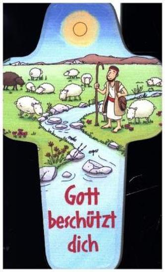 Kinderkreuz Gott beschützt dich