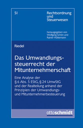 Das Umwandlungssteuerrecht der Mitunternehmerschaft