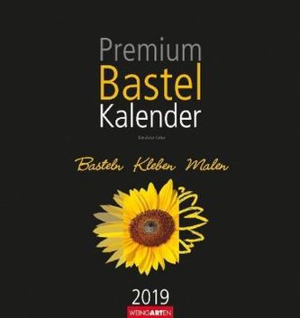 Bastelkalender schwarz 2019
