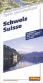Hallwag Panoramakarte Schweiz. Suisse. Switzerland; Svizzera