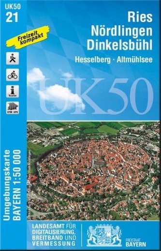 UK50-21 Ries, Nördlingen, Dinkelsbühl