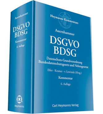 Auernhammer DSGVO/BDSG