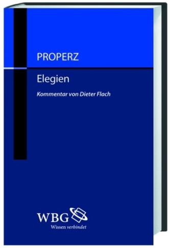 Properz - Elegien, Kommentar